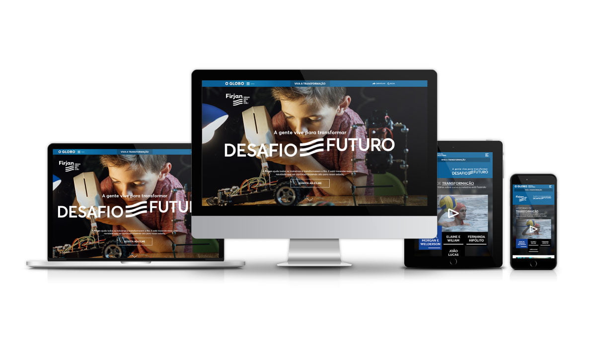 Projeto Viva a Transformação: Indústria 4.0 por Firjan - Glab/O Globo