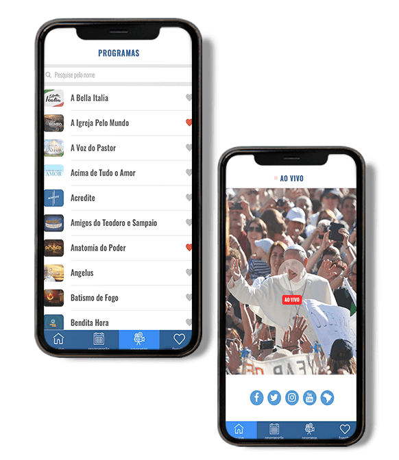 Aplicativo Rede Vida de Televisão
