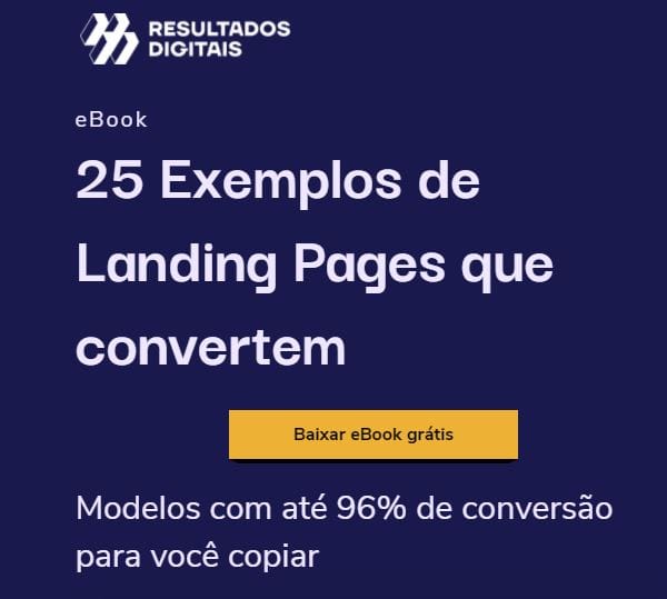 exemplo de landing page