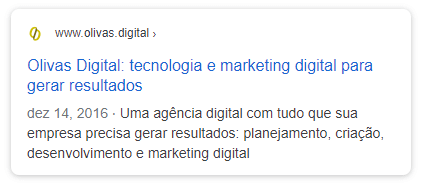 Meta description é importante para SEO