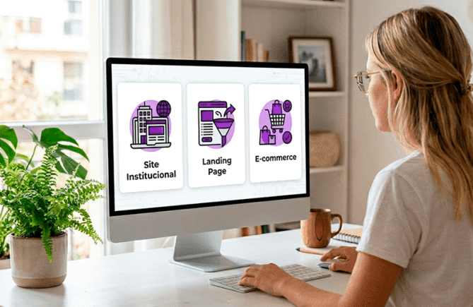 Site institucional, landing page ou e-commerce: qual é melhor para mim?
