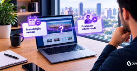 Manutenção mensal ou freelancer sob demanda: o que faz sentido para o seu site?