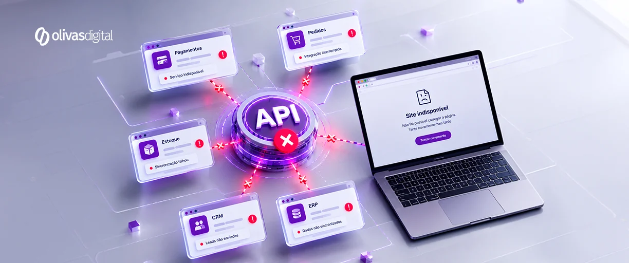 API fora do ar: o que acontece com as integrações do seu site?